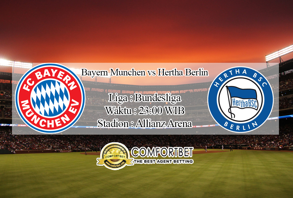 Prediksi Bola Bayern Munchen Vs Hertha Berlin 4 Oktober 2020