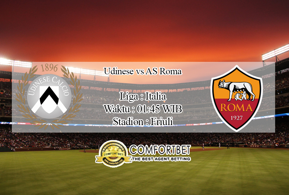 Prediksi Bola Udinese Vs AS Roma 4 Oktober 2020