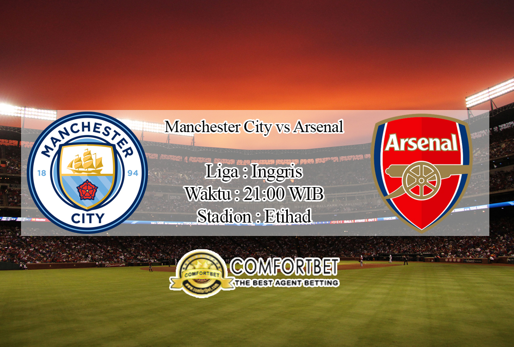 Prediksi Bola Manchester City Vs Arsenal 17 Oktober 2020