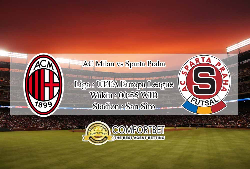 Prediksi Skor AC Milan vs Sparta Praha 30 Oktober 2020