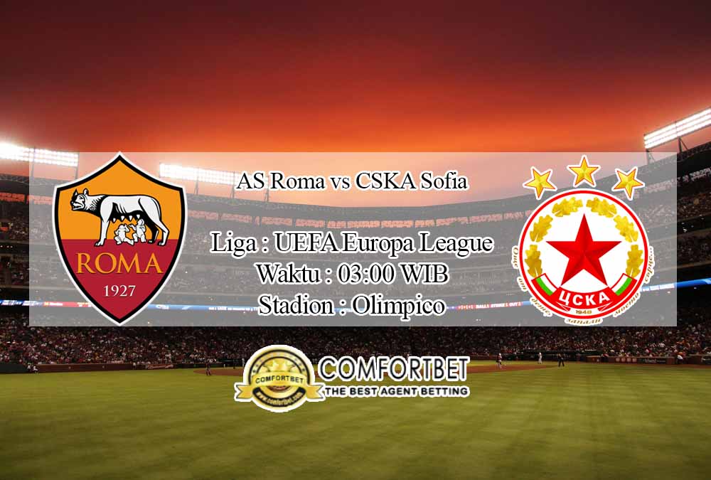 Prediksi Skor AS Roma vs CSKA Sofia 30 Oktober 2020