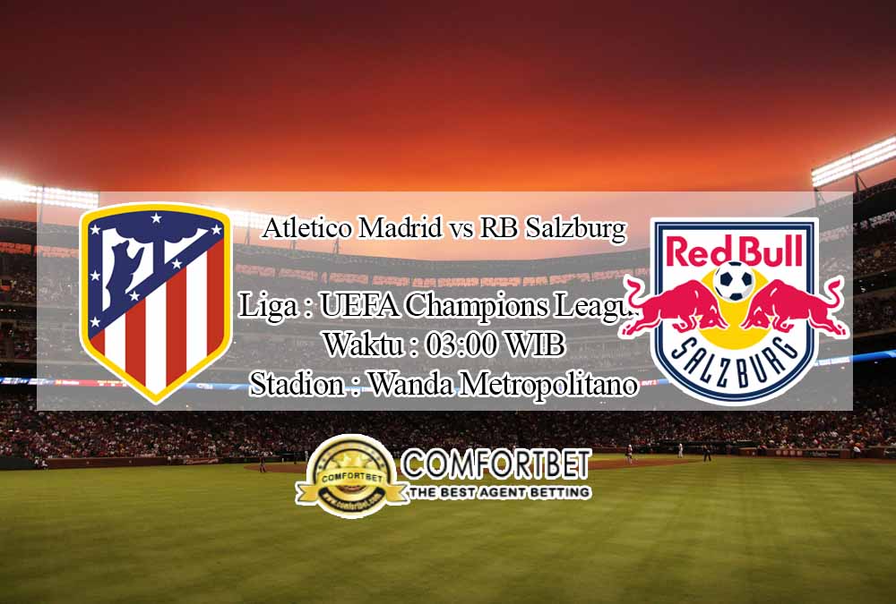 Prediksi Skor Atletico Madrid vs RB Salzburg 28 Oktober 2020