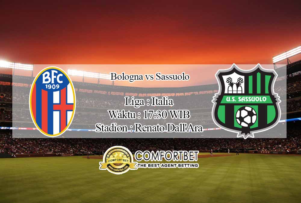 Prediksi Skor Bologna vs Sassuolo 18 Oktober 2020