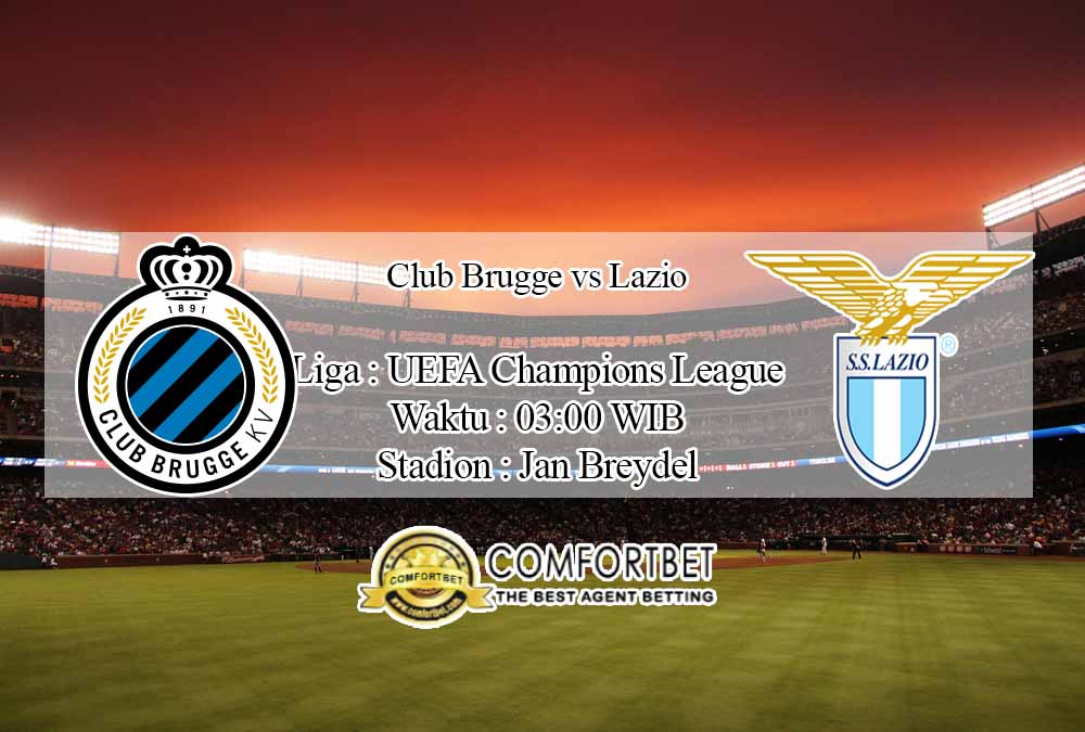 Prediksi Skor Club Brugge vs Lazio 29 Oktober 2020 