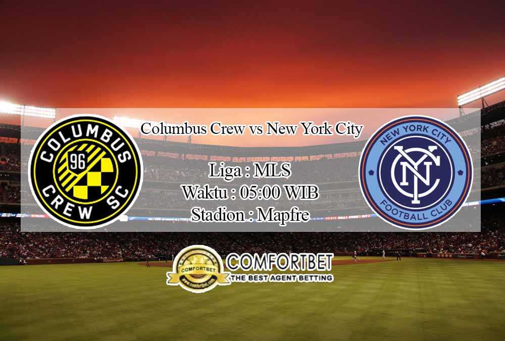 Prediksi Skor Columbus Crew vs New York City 19 Oktober 2020 