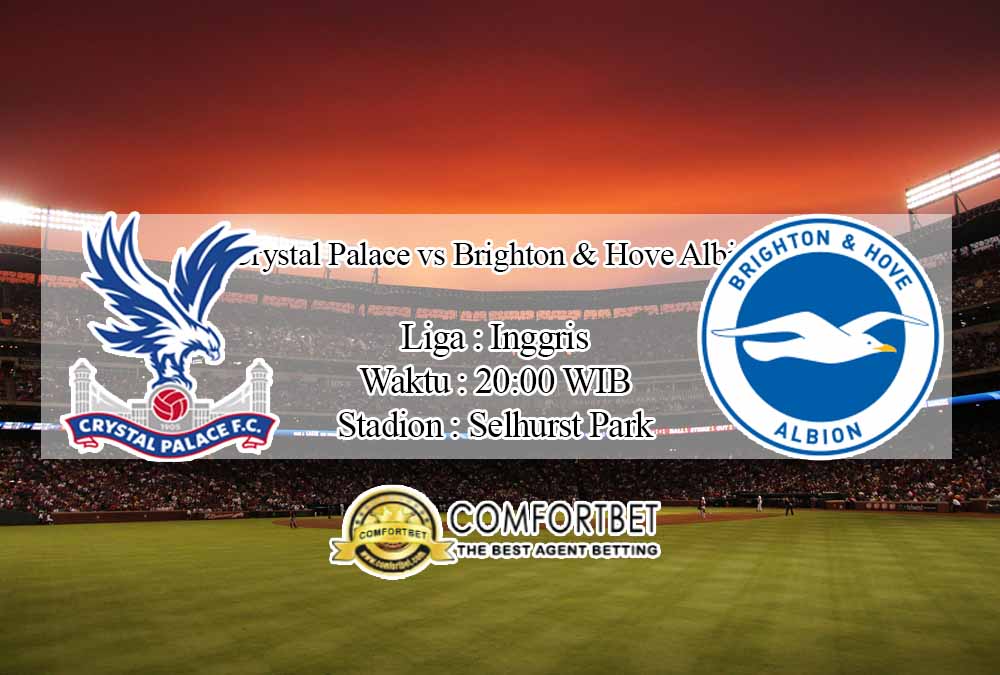 Prediksi Skor Crystal Palace vs Brighton & Hove Albion 18 Oktober 2020 