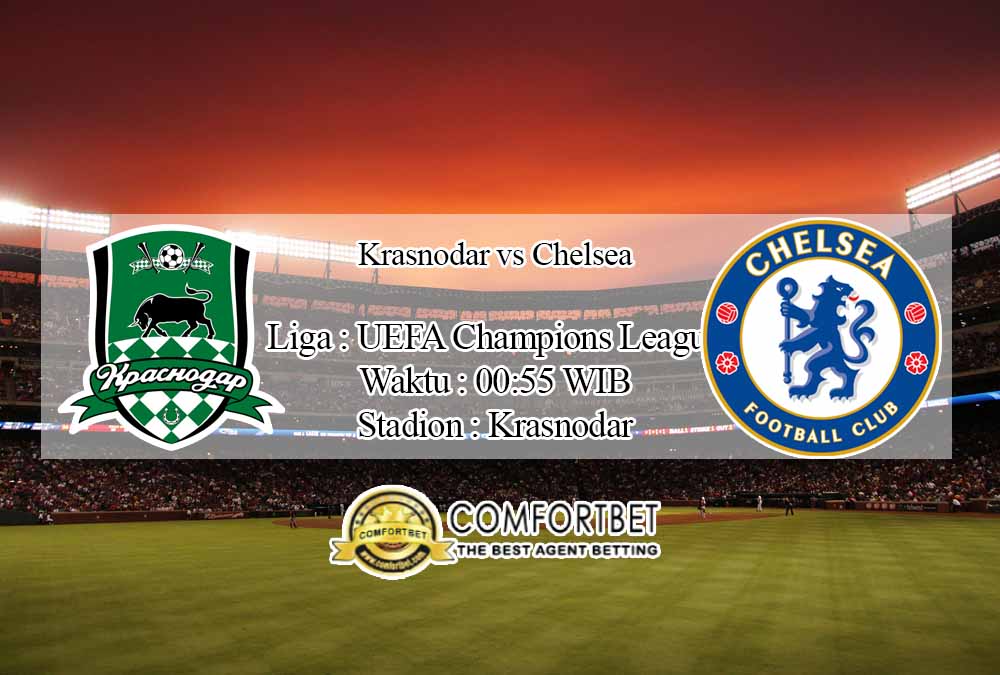 Prediksi Skor Krasnodar vs Chelsea 29 Oktober 2020