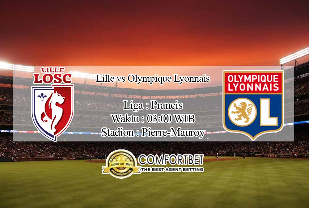 Prediksi Skor Lille vs Olympique Lyonnais 2 November 2020