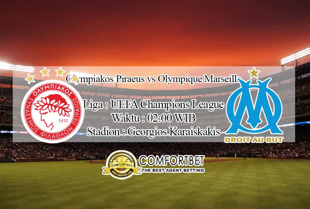 Prediksi Skor Olympiakos Piraeus vs Olympique Marseille 22 Oktober 2020 