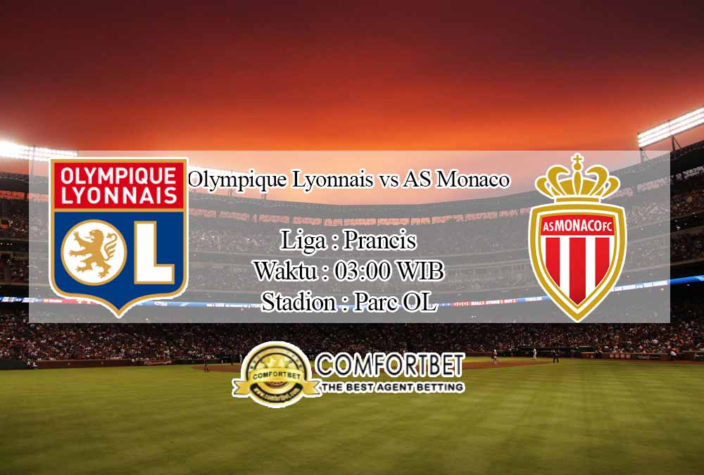 Prediksi Skor Olympique Lyonnais vs AS Monaco 26 Oktober 2020 