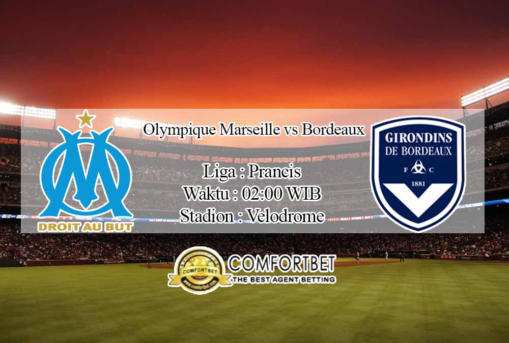 Prediksi Skor Olympique Marseille vs Bordeaux 18 Oktober 2020 