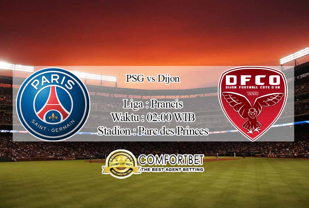 Prediksi Skor PSG vs Dijon 25 Oktober 2020 