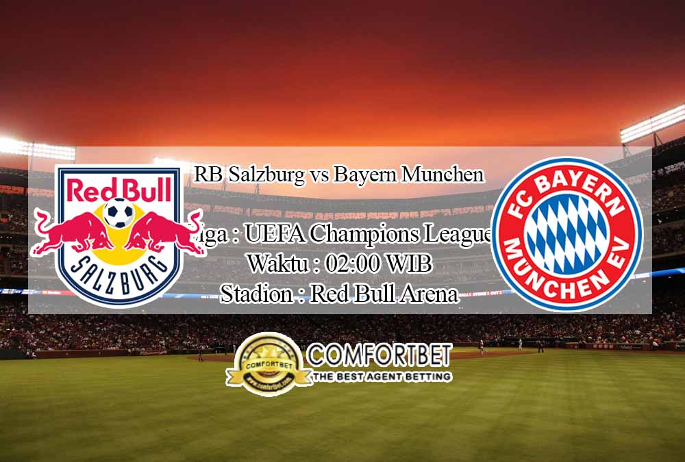 Prediksi Skor RB Salzburg vs Bayern Munchen 4 November 2020 