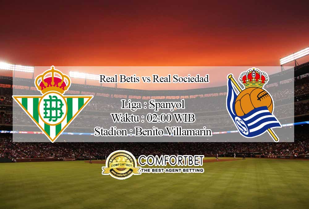 Prediksi Skor Real Betis vs Real Sociedad 19 Oktober 2020