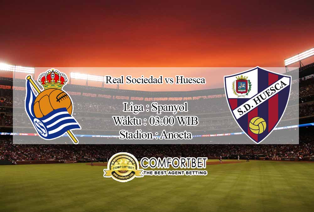 Prediksi Skor Real Sociedad vs Huesca 26 Oktober 2020