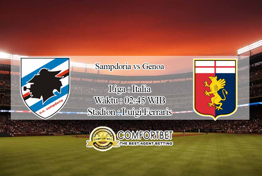 Prediksi Skor Sampdoria vs Genoa 2 Oktober 2020