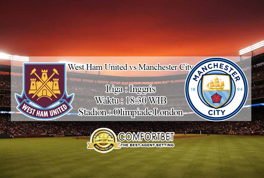 Prediksi Skor West Ham United vs Manchester City 24 Oktober 2020