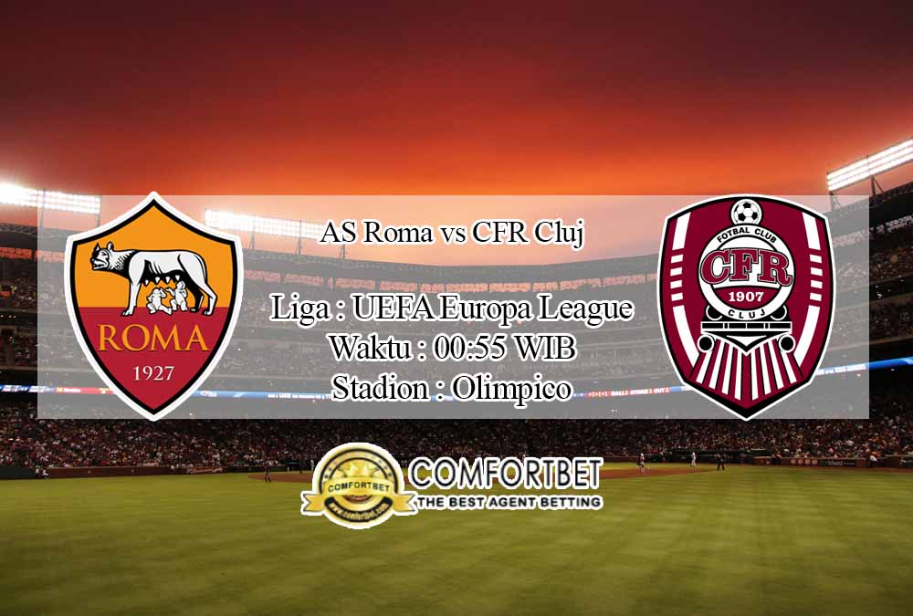 Prediksi Skor AS Roma vs CFR Cluj 6 November 2020