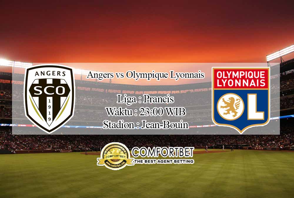 Prediksi Skor Angers vs Olympique Lyonnais 22 November 2020