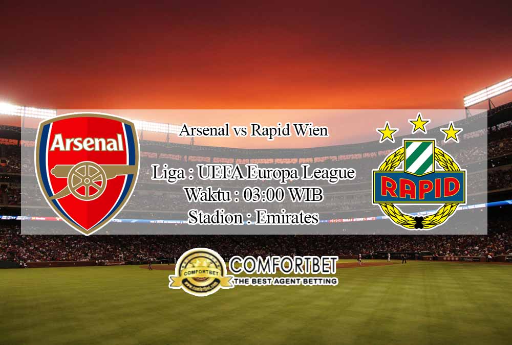 Prediksi Skor Arsenal vs Rapid Wien 4 Desember 2020