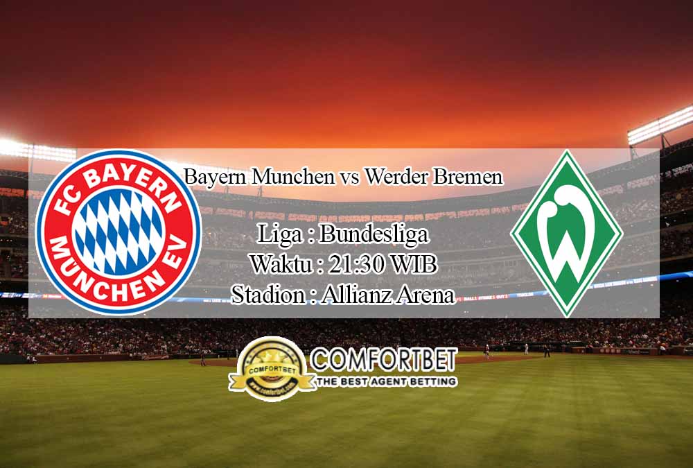 Prediksi Skor Bayern Munchen vs Werder Bremen 21 November 2020