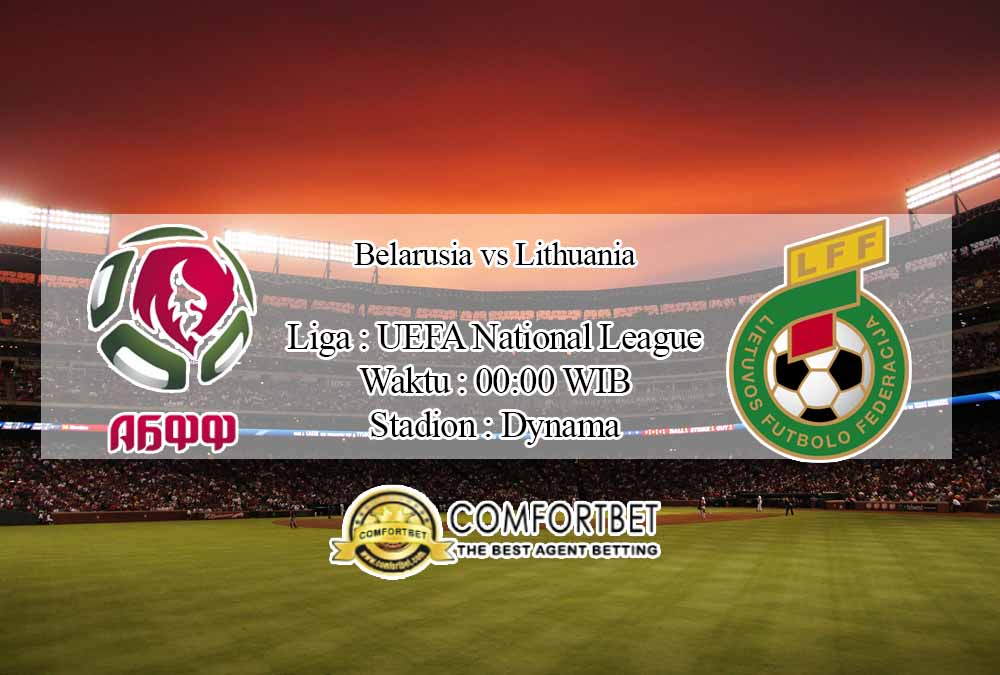 Prediksi Skor Belarusia vs Lithuania 16 November 2020 