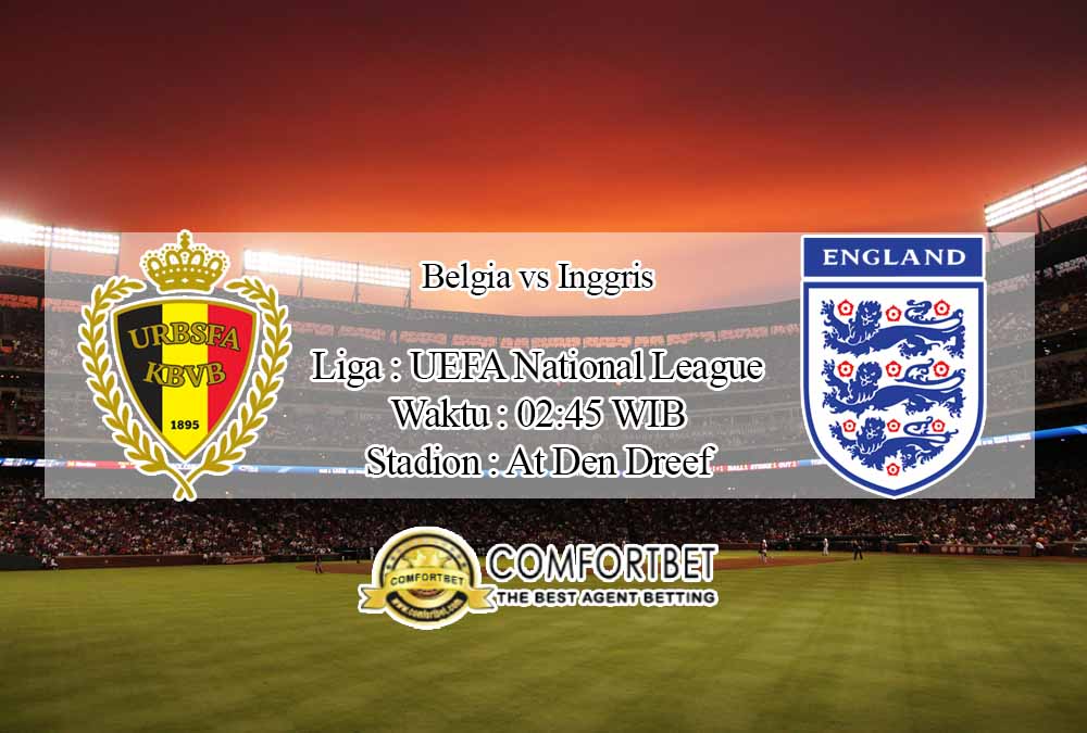 Prediksi Skor Belgia vs Inggris 16 November 2020