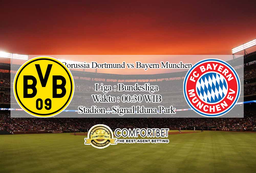 Prediksi Skor Borussia Dortmund vs Bayern Munchen 8 November 2020