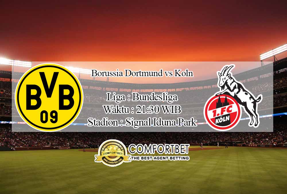 Prediksi Skor Borussia Dortmund vs Koln 28 November 2020 