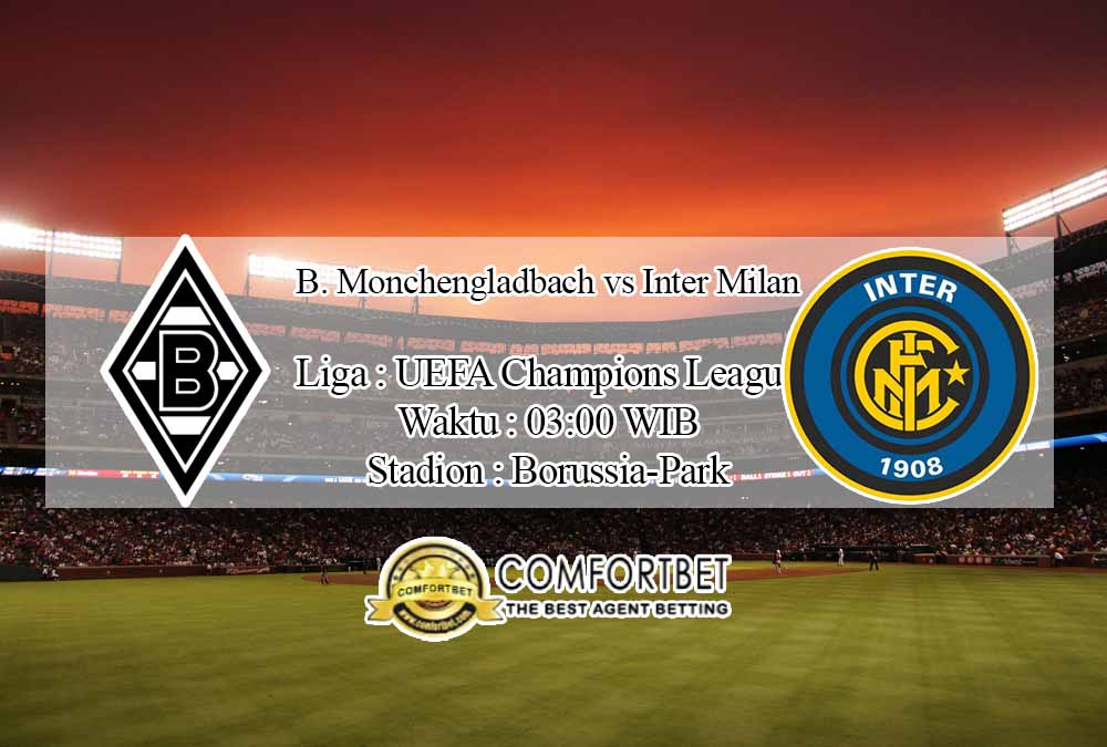 Prediksi Skor Borussia Monchengladbach vs Inter Milan 2 Desember 2020