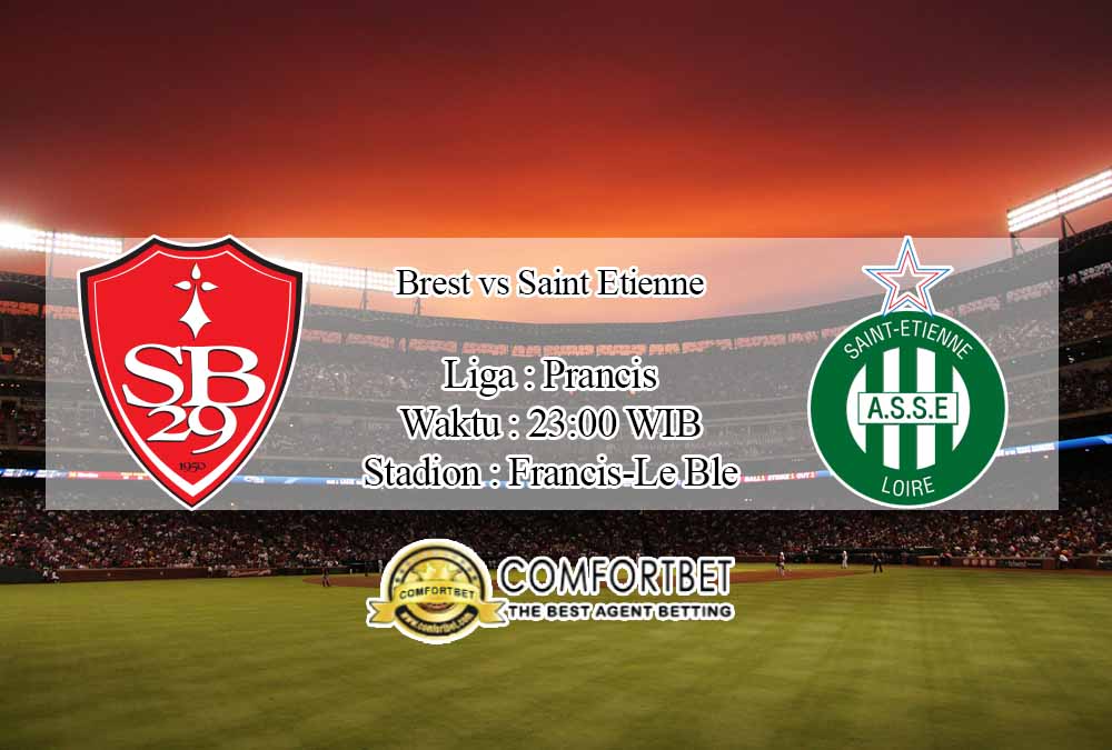 Prediksi Skor Brest vs Saint Etienne 21 November 2020