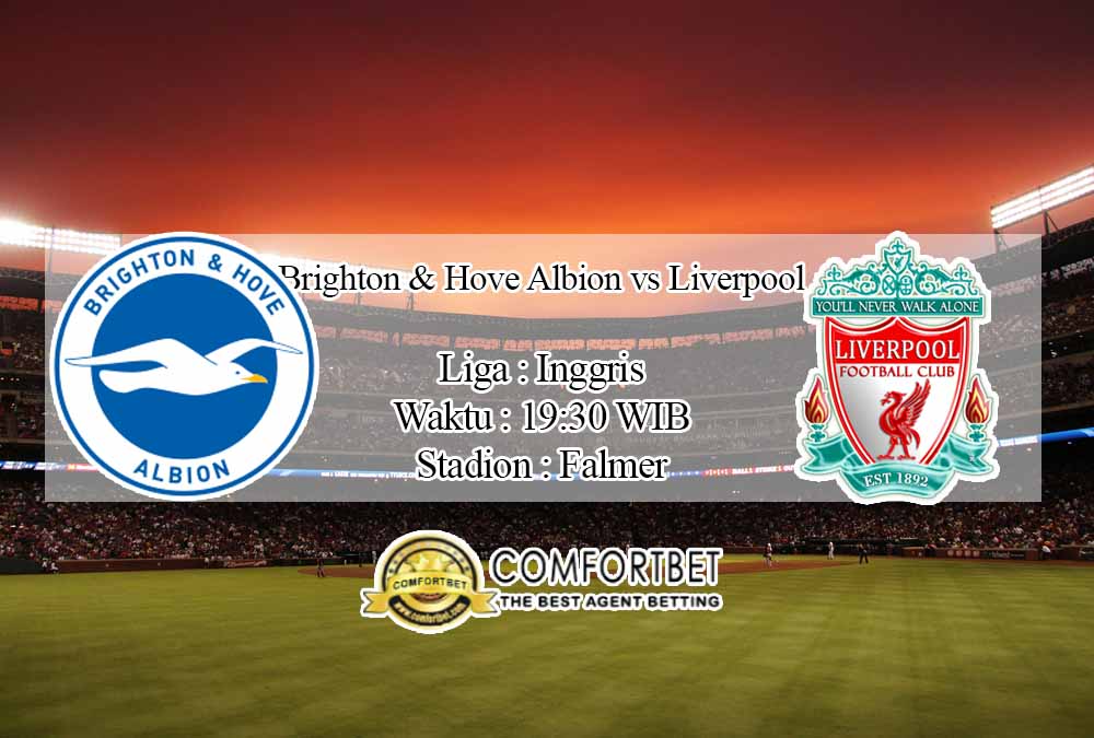 Prediksi Skor Brighton & Hove Albion vs Liverpool 28 November 2020