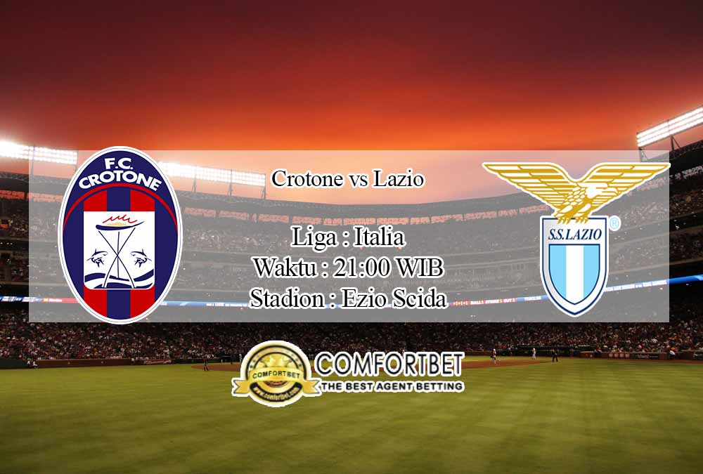 Prediksi Skor Crotone vs Lazio 21 November 2020