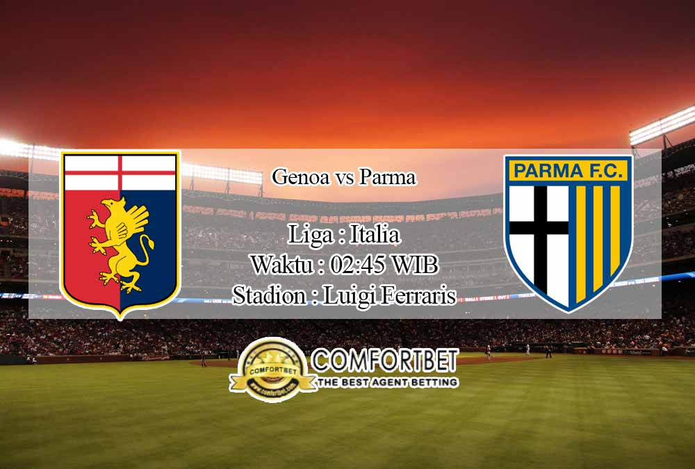 Prediksi Skor Genoa vs Parma 1 Desember 2020