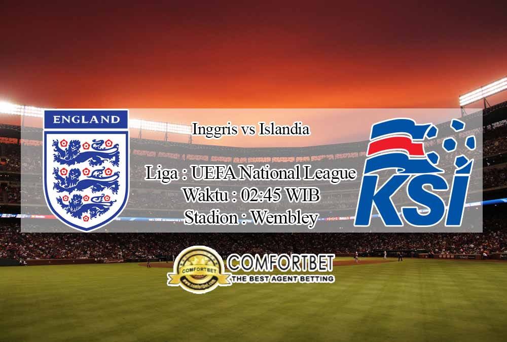 Prediksi Skor Inggris vs Islandia 19 November 2020 