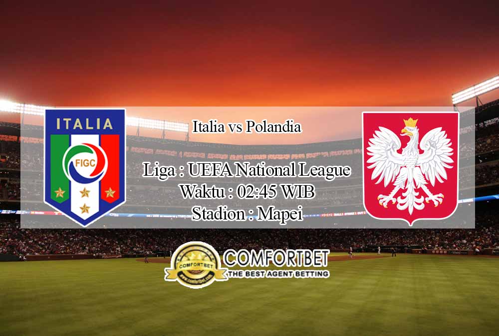 Prediksi Skor Italia vs Polandia 16 November 2020