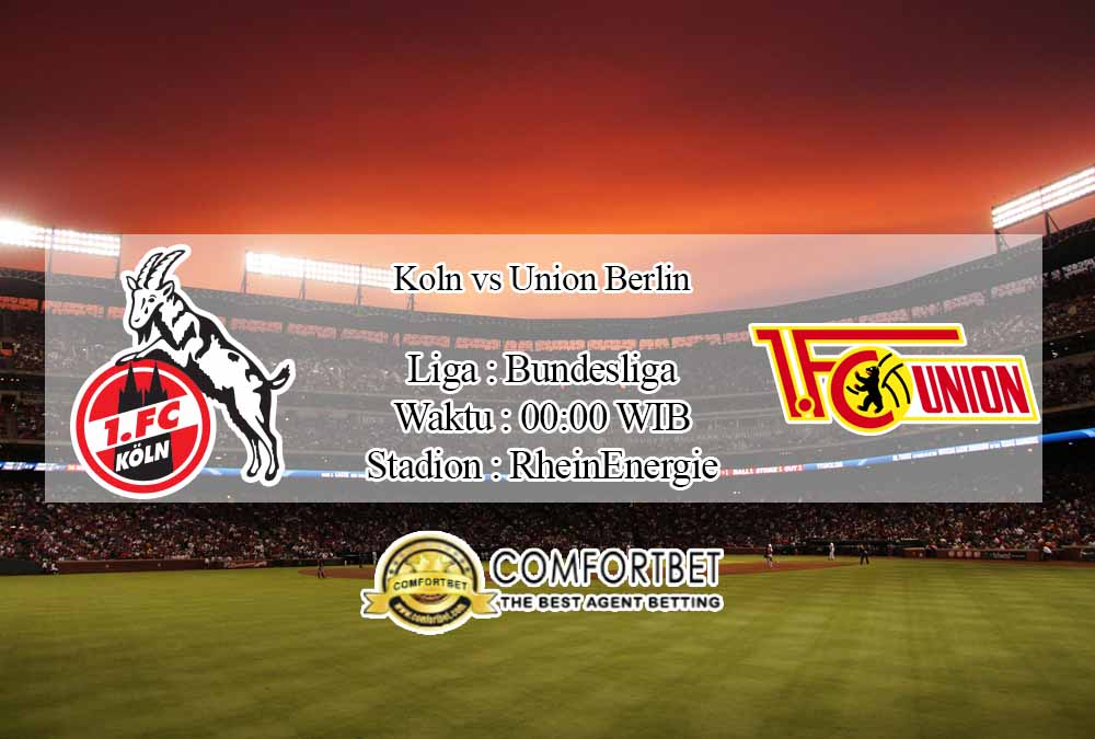 Prediksi Skor Koln vs Union Berlin 23 November 2020