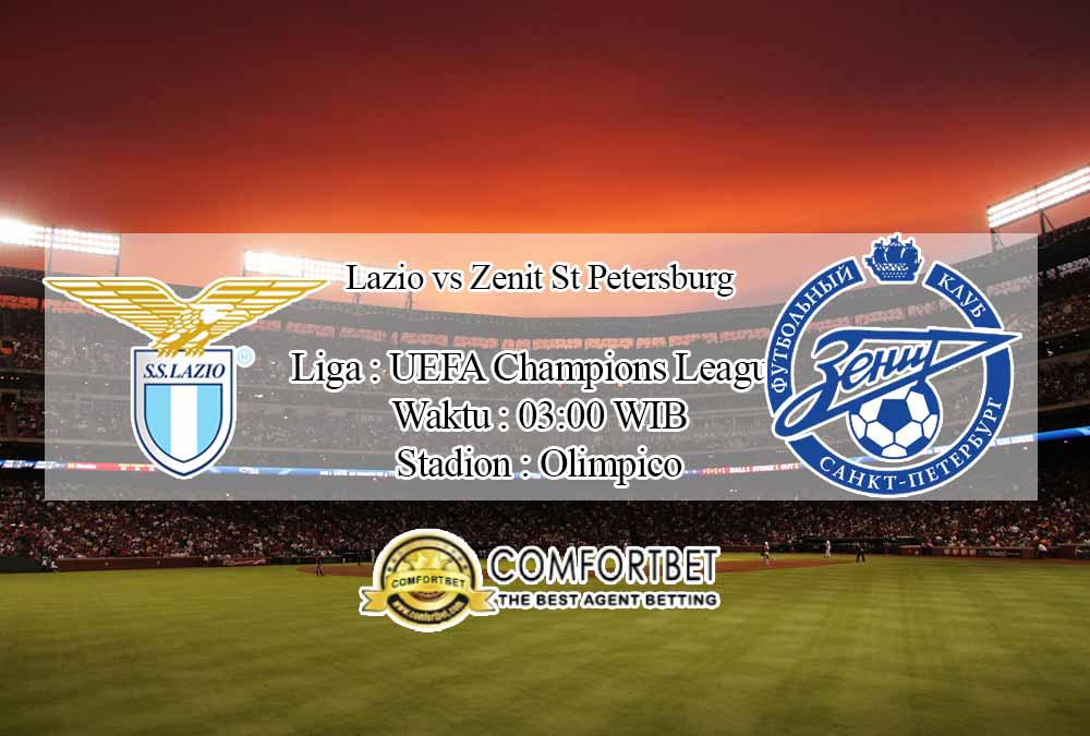 Prediksi Skor Lazio vs Zenit St Petersburg 25 November 2020