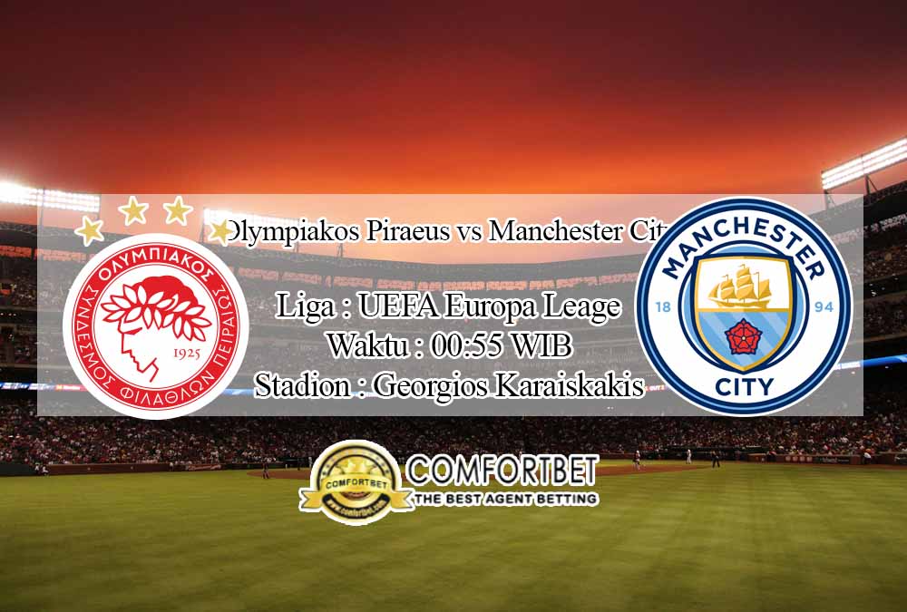 Prediksi Skor Olympiakos Piraeus vs Manchester City 26 November 2020