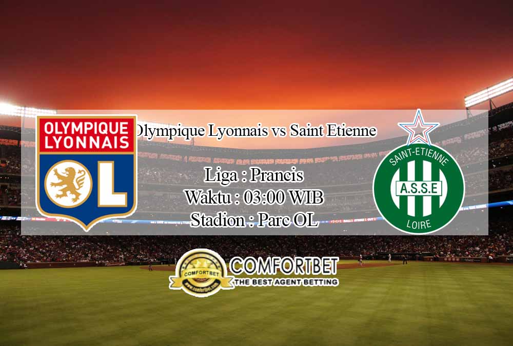 Prediksi Skor Olympique Lyonnais vs Saint Etienne 9 November 