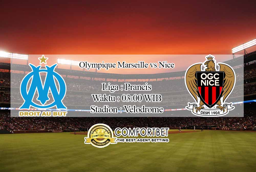 Prediksi Skor Olympique Marseille vs Nice 22 November 2020