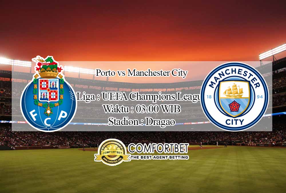 Prediksi Skor Porto vs Manchester City 2 Desember 2020