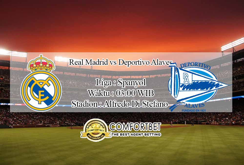 Prediksi Skor Real Madrid vs Deportivo Alaves 29 November 2020 