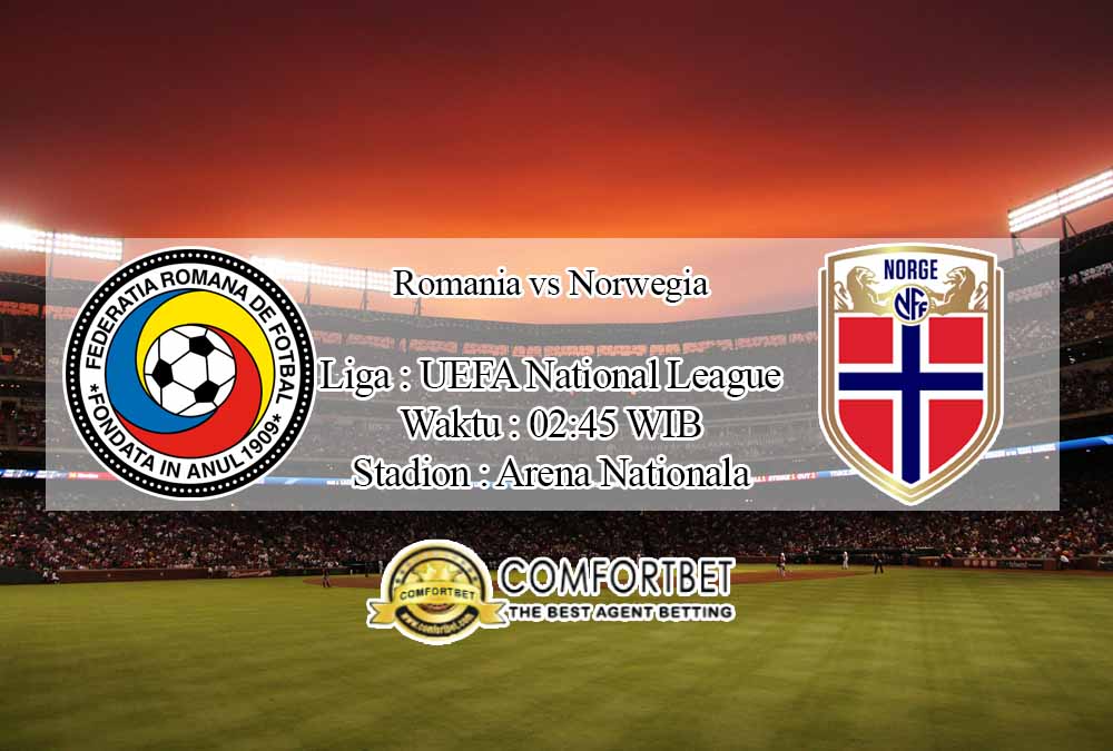 Prediksi Skor Romania vs Norwegia 16 November 2020