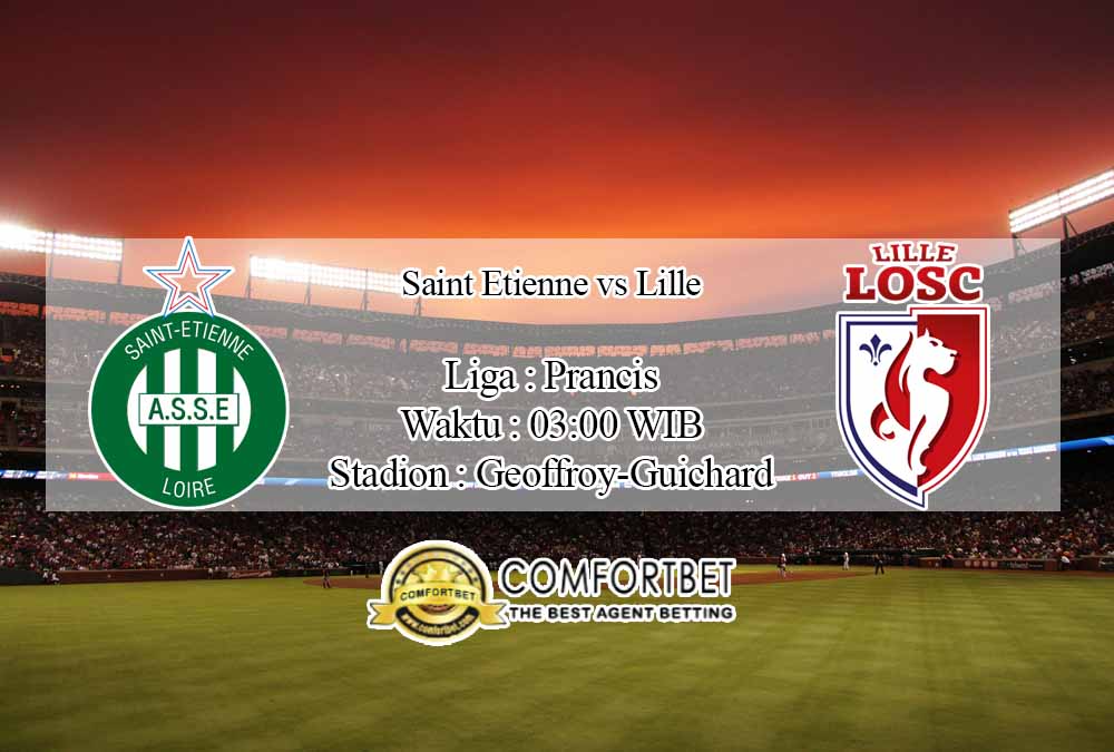 Prediksi Skor Saint Etienne vs Lille 30 November 2020