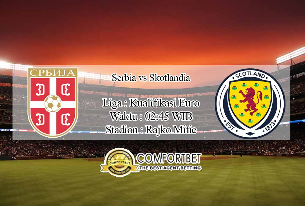 Prediksi Skor Serbia vs Skotlandia 13 November 2020