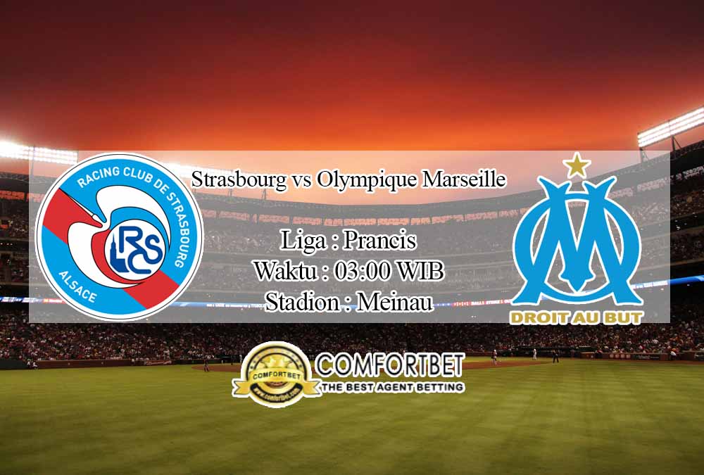 Prediksi Skor Strasbourg vs Olympique Marseille 7 November 2020 