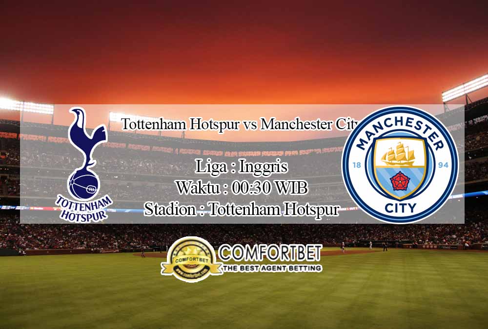 Prediksi Skor Tottenham Hotspur vs Manchester City 22 November 2020