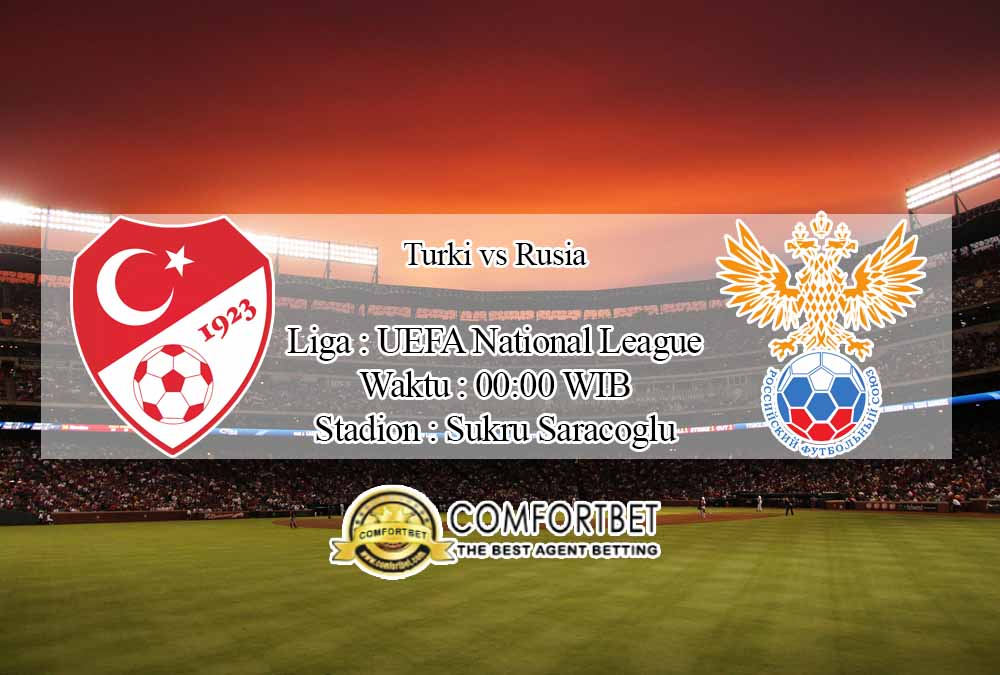 Prediksi Skor Turki vs Rusia 16 November 2020