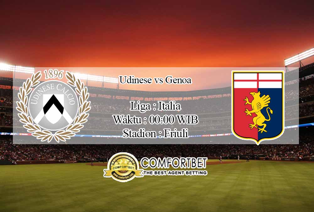 Prediksi Skor Udinese vs Genoa 23 November 2020